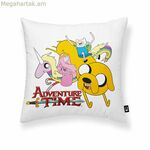 Բարձի պատյան «Արկածային ժամանակ A» բազմագույն 45 x 45 սմ