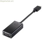 USB-C-ից VGA ադապտեր HP 4SH06AA սև