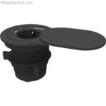 Fellowes 100137177 Սև մակերեսով 16 Ա վարդակ