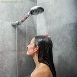 Բարձր ճնշման ցնցուղի գլխիկ՝ ֆիլտրով և հանքանյութերով Moshol InnovaGoods