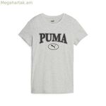 Կանացի կարճ թևքով մարզաշապիկ Puma 676611 04 բաց մոխրագույն