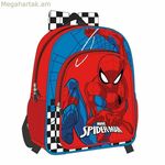 Դպրոցական պայուսակ Սարդ-Մարդ կարմիր 31 x 12 x 38 սմ