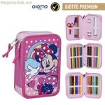 Եռակի մատիտատուփ Մինի Մաուս վարդագույն 12,5 x 6,5 x 19,5 սմ