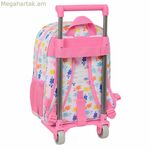 Դպրոցական պայուսակ Պեպպա խոզուկ, խոզուկի փոքրիկ, բազմագույն 26 x 11 x 67 սմ 26 x 34 x 11 սմ