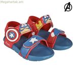 Ծովափնյա սանդալներ «Վրիժառուները» 148321 կարմիր