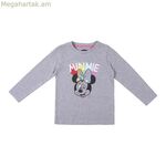 Մանկական երկար թևքով մարզաշապիկ՝ Մինի Մաուս, մոխրագույն