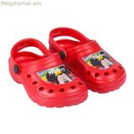 Ծովափնյա սանդալներ Միկի Մաուսի կարմիր