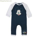 Մանկական երկարաթև, կապույտ գույնի, Միկի Մաուսի տեսքով, վերնաշապիկ