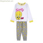 Մանկական պիժամա Looney Tunes սպիտակ