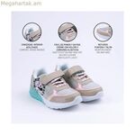 LED մարզակոշիկներ Minnie Mouse բեժ