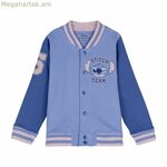 Մանկական սվիտեր առանց գլխարկի կարի՝ կապույտ