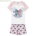 Մանկական պիժամա՝ վարդագույն կարով