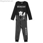 Մանկական պիժամա՝ չորեքշաբթի, մուգ մոխրագույն