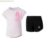 Մանկական սպորտային հագուստ Reebok G ES SS MONGLW BABY վարդագույն