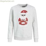 Մանկական սվիտեր առանց գլխարկի Jack & Jones 12222091 սպիտակ