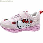 Սպորտային կոշիկներ երեխաների համար Hello Kitty բաց վարդագույն