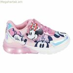 Մանկական սպորտային կոշիկներ Մինի Մաուսի համար՝ բաց վարդագույն