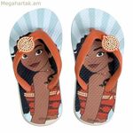 Մանկական հողաթափեր Vaiana բաց կապույտ