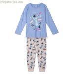 Մանկական պիժամա՝ կարված կապույտ գույնով