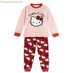 Մանկական պիժամա Hello Kitty բաց վարդագույն