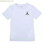 Մանկական կարճ թևքով մարզաշապիկ Nike JDB JUMPMAN AIR EMB 95A873 001 սև