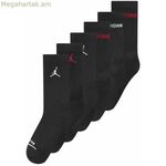 Սպորտային գուլպաներ Jordan JHB JORDAN LEGEND CREW 6 հատ BJ0343 023 սև, մանկական, 6 հատ