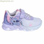 Մանկական սպորտային կոշիկներ՝ կարված մանուշակագույնով