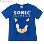 Մանկական կարճ թևքով շապիկ՝ Sonic Blue