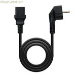 Հոսանքի լար NANOCABLE 10.22.01 CEE7 C13 սև