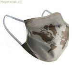 Հիգիենիկ բազմակի օգտագործման գործվածքային դիմակի քարտեզներ՝ մանկական