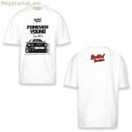 Տղամարդու կարճ թևքով շապիկ RADIKAL FOREVER YOUNG սպիտակ S