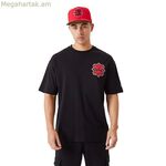 Տղամարդկանց կարճ թևքով մարզաշապիկ՝ «Նյու Էրա Չեմպիոնշիփ Չիկագո Բուլս» սև