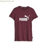 Մանկական կարճ թևքով մարզաշապիկ Puma Ess Logo G շագանակագույն