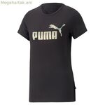 Կանացի կարճ թևքով մարզաշապիկ Puma Essentials+ Nova Shine սև