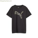 Մանկական կարճ թևքով մարզաշապիկ Puma Active Sports Graphic սև