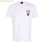 Կարճ թևքով շապիկ Stranger Things Helfire Club սպիտակ ունիսեքս