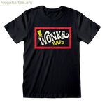 Ունիսեքս կարճ թևքով շապիկ Վիլի Վոնկա Վոնկա Բար սև