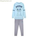 Կանացի բաց կապույտ պիժամա