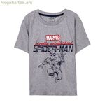 Կարճ թևքով Սարդ-Մարդ մոխրագույն մանկական շապիկ