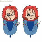 Տնային հողաթափեր Չակի Կապույտ