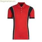 Տղամարդու կարճ թևքով պոլո շապիկ Armani Jeans C1450 կարմիր