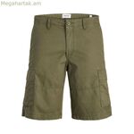 Տղամարդկանց շորտեր Jack & Jones JPSTCOLE MATEO CARGO կարճ, միջին չափի 12274389 կանաչ