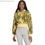 Կանացի վերնաշապիկ Adidas FARM HOODIE JD6282 դեղին