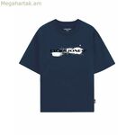 Տղամարդու կարճ թևքով մարզաշապիկ Jack & Jones JCOCONDOR SS CRWE NECK FST 12284437 Մուգ կապույտ