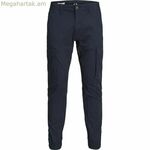 Տաբատ Jack & Jones JPSTPAUL FLAKE CARGO 12169582 Մուգ կապույտ