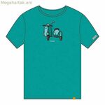 Կարճ թեւ T-Shirt Cállate la Boca Turquoise Sidecar