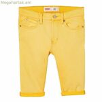 Մանկական ջինսեր Levi's 511 Slim դեղին