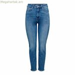Կանացի ջինսեր Only Onlemily Stretch Cro571 կապույտ