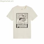 Մանկական կարճ թևքով մարզաշապիկ Puma Essentials+ Mid 90s Graphic-ով