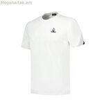Տղամարդու կարճ թևքով մարզաշապիկ Le coq sportif Heritage N°1 New Brand սպիտակ